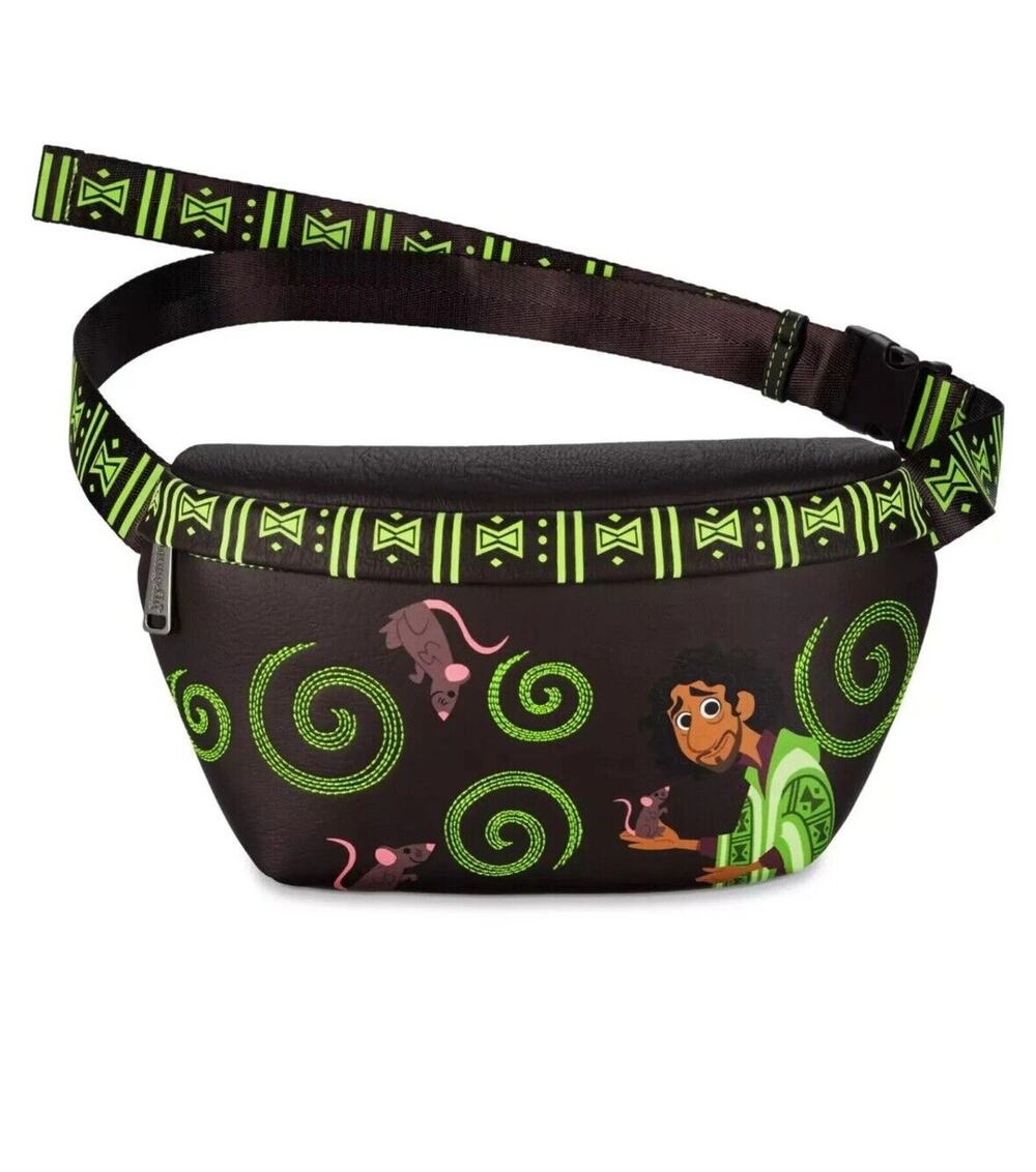 Disney Parks Loungefly We Don’t Talk About Bruno Encanto Hip Bag Fanny Pack Glow